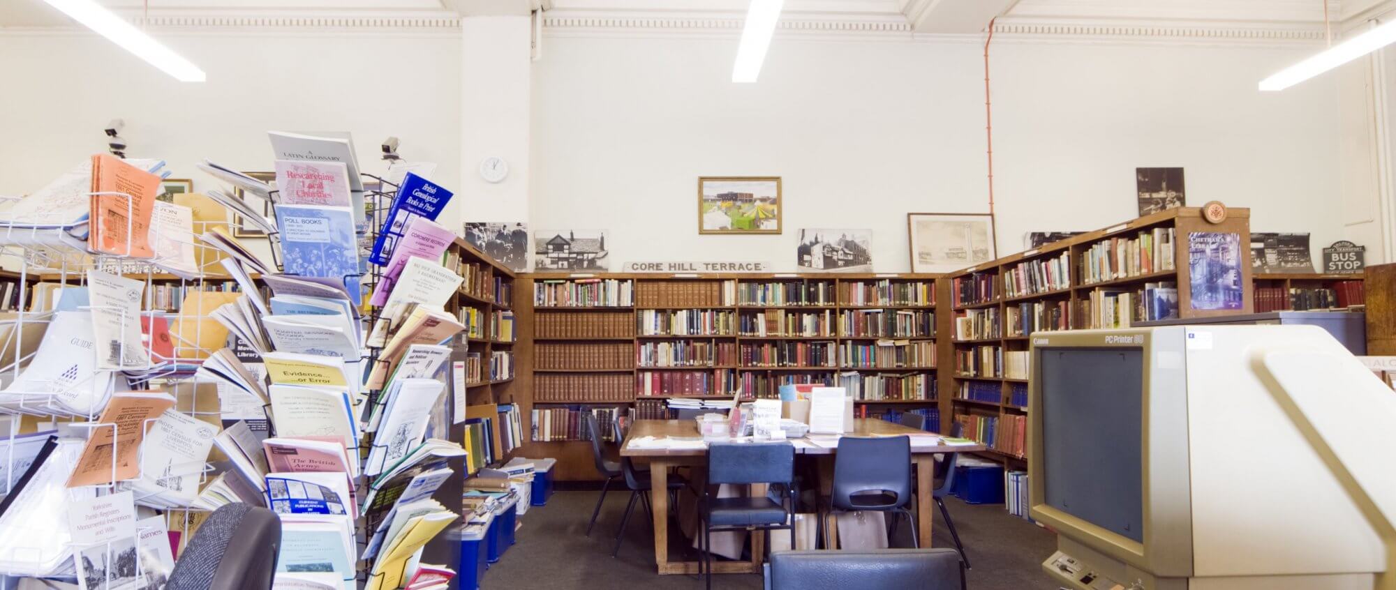 Visit the Local History Library (from 6th April) Salford Museum & Art