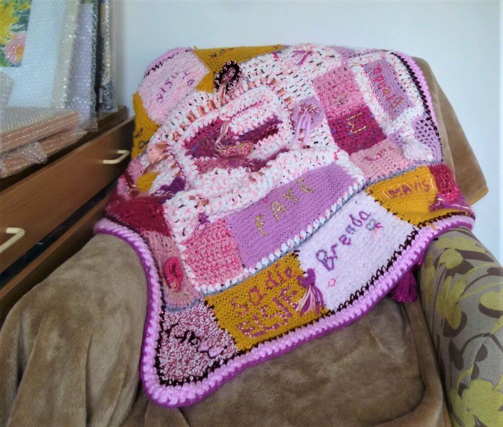 Covid Comfort Blanket Salford Museum & Art Gallery