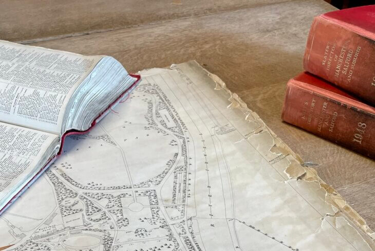 Maps and directories in the Local History Library
