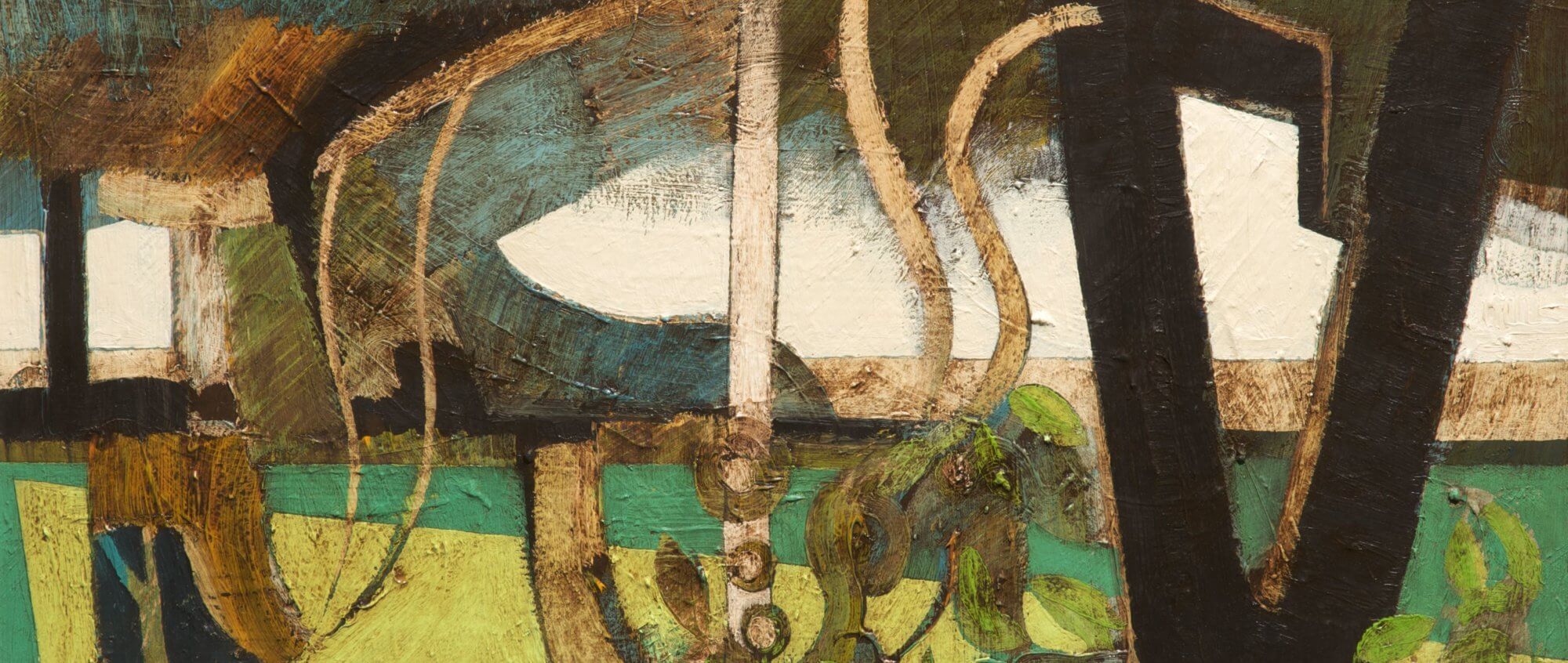 Geoffrey Key Landscape with Trees