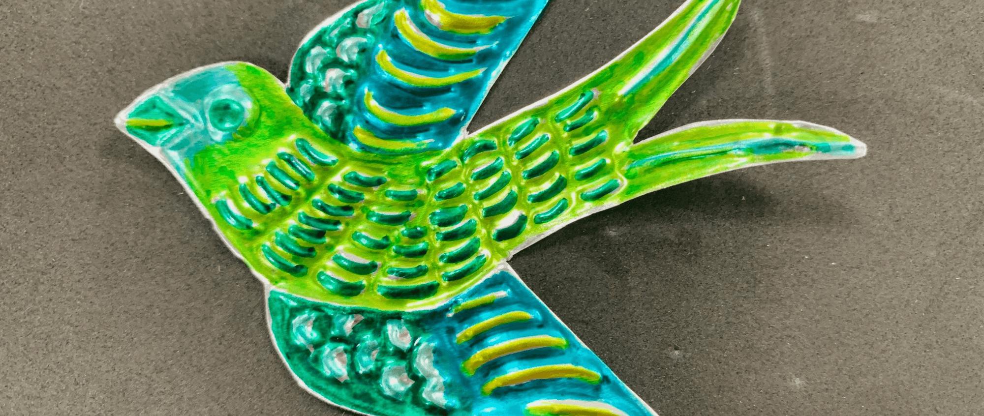 Mexican inspired folk art