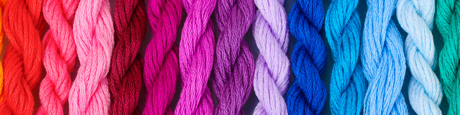 Colourful thread