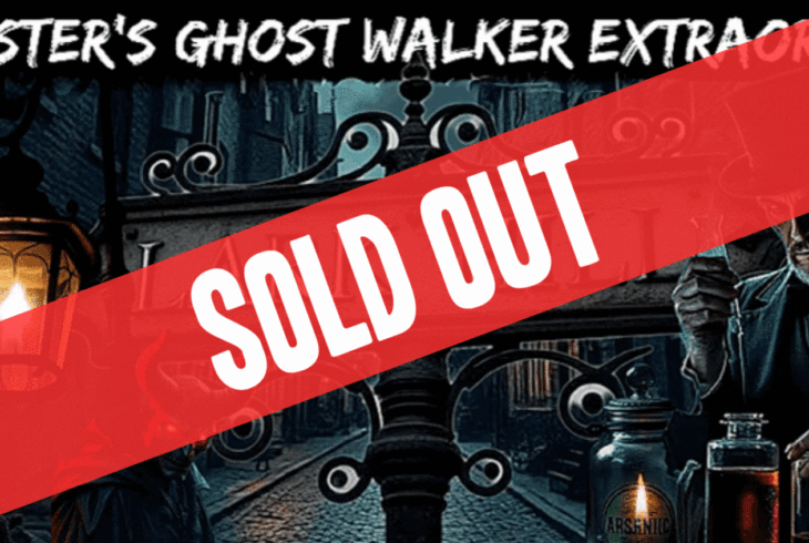 Flecky Bennett with sold out text