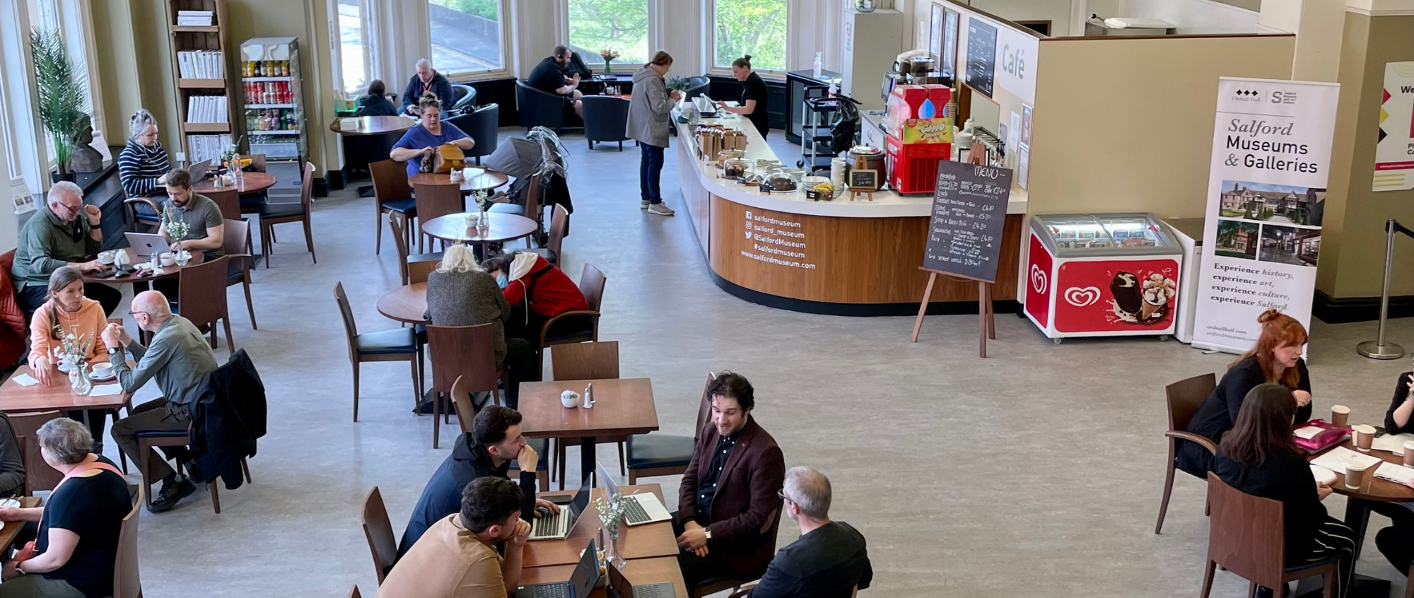 Café at Salford Museum