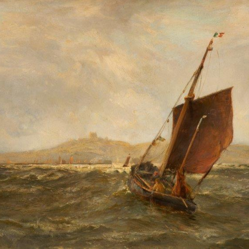 A Windy Day at the Seaside