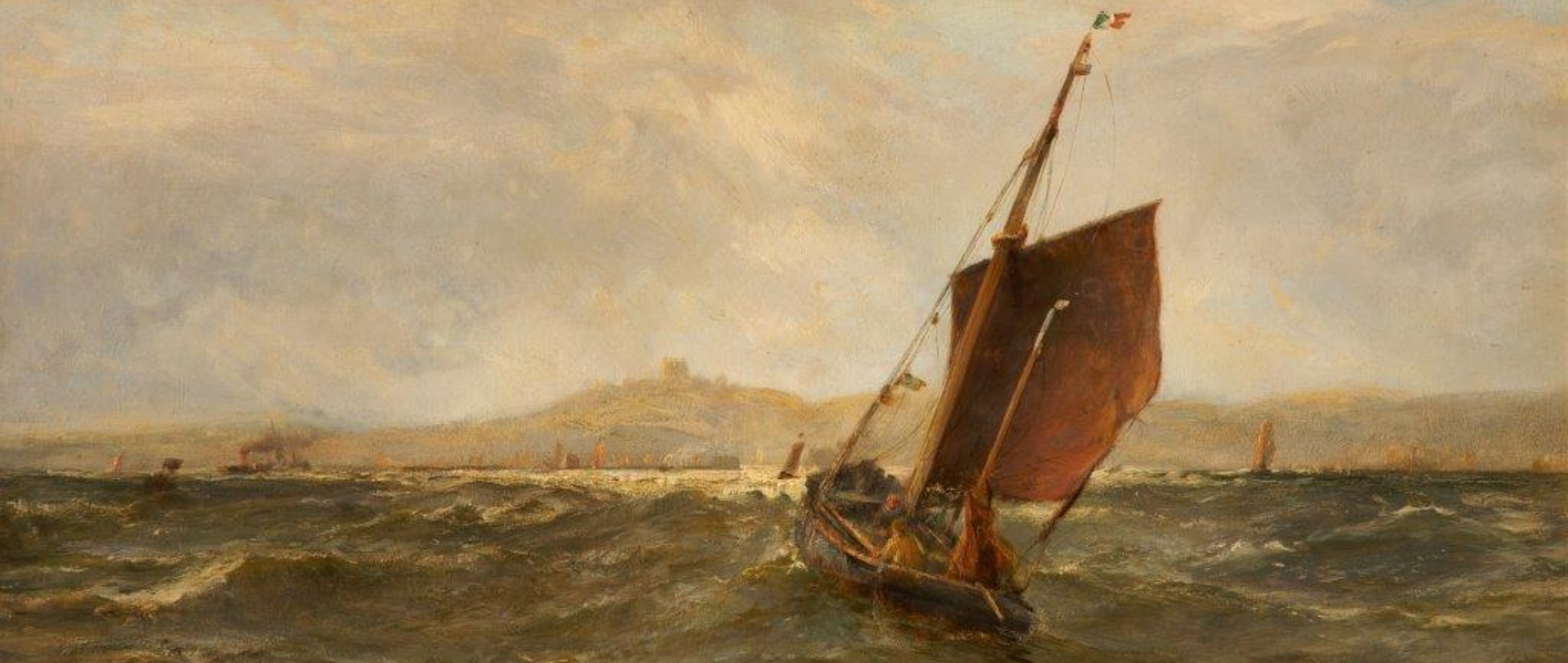 A Windy Day at the Seaside