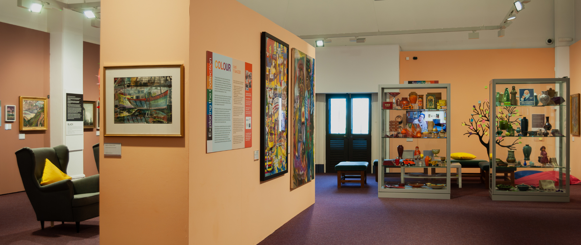 Colours exhibition, credit Hana Sharkey