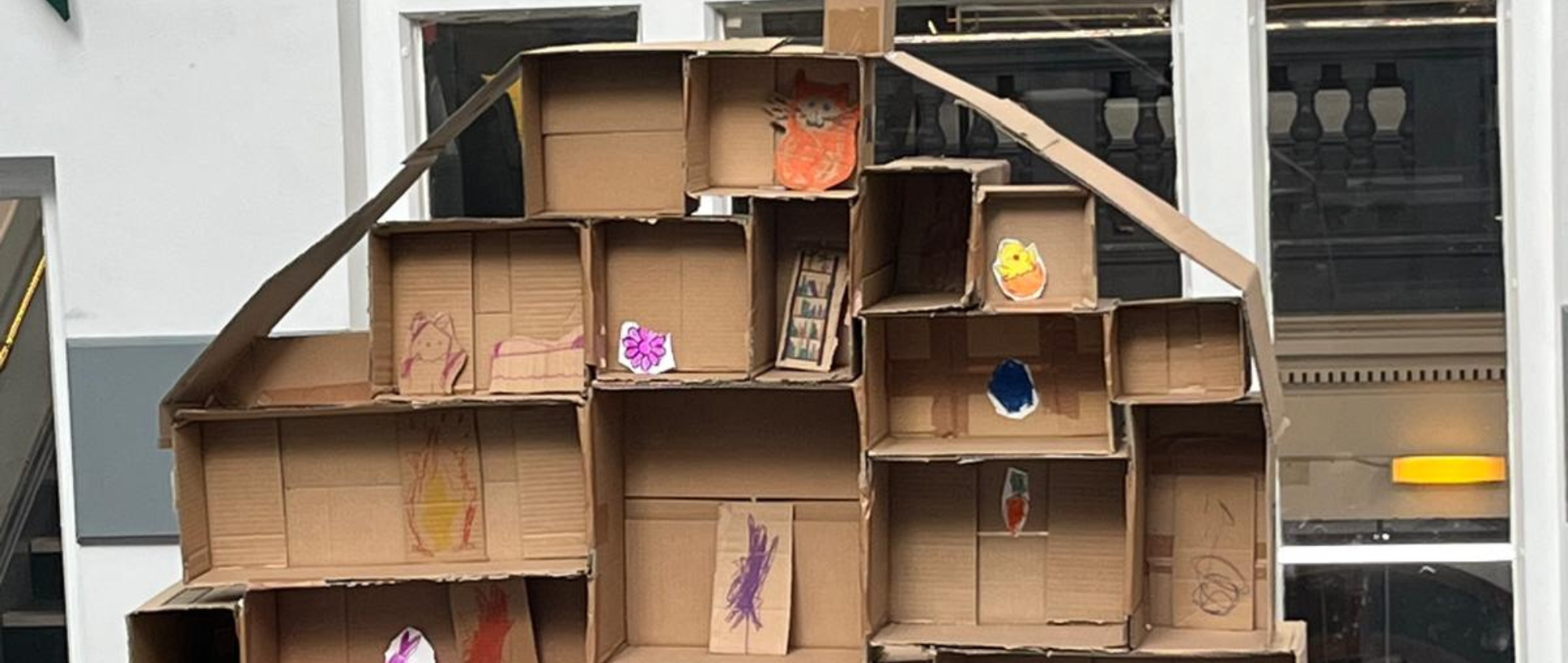 Cardboard house