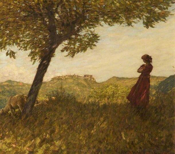 A Ligurian Shepherdess