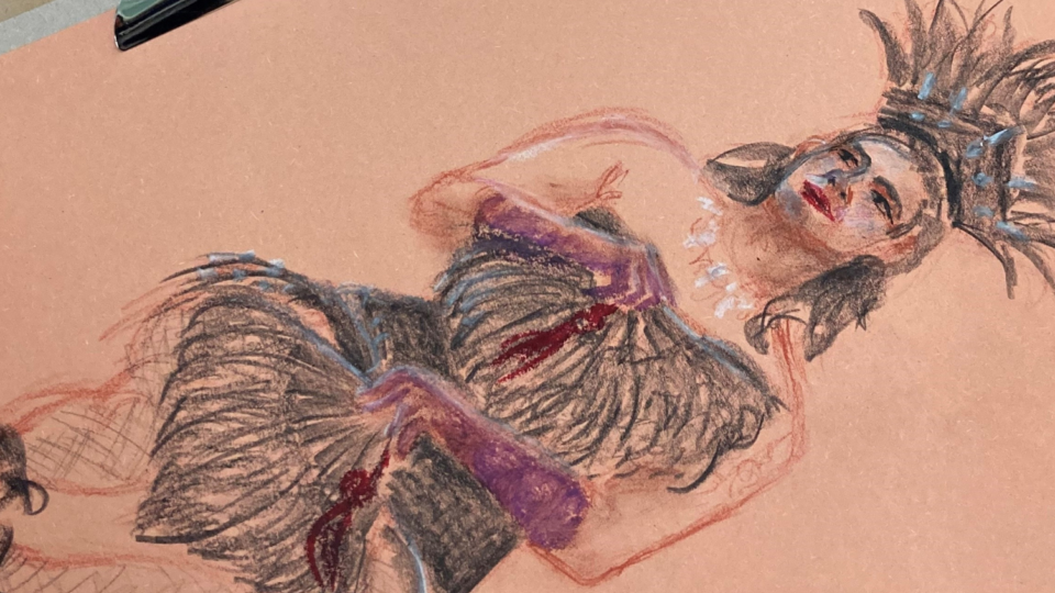 Burlesque life drawing