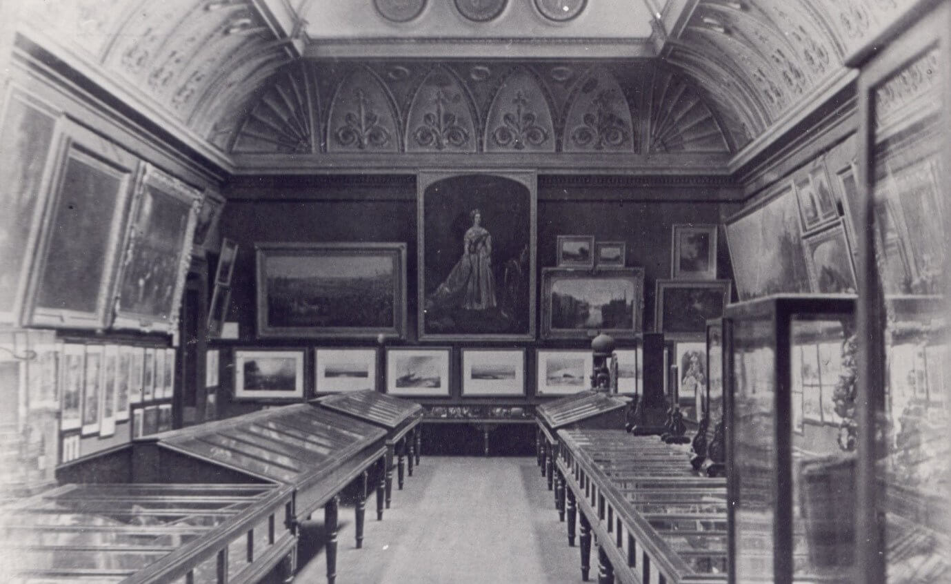 The Victorian Gallery, then known as The South Gallery, c.1900