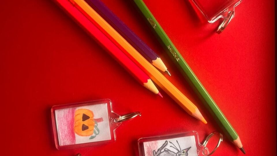 Spooky keyrings